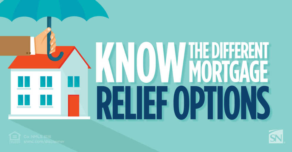 Know the different mortgage relief options SecurityNational Mortgage